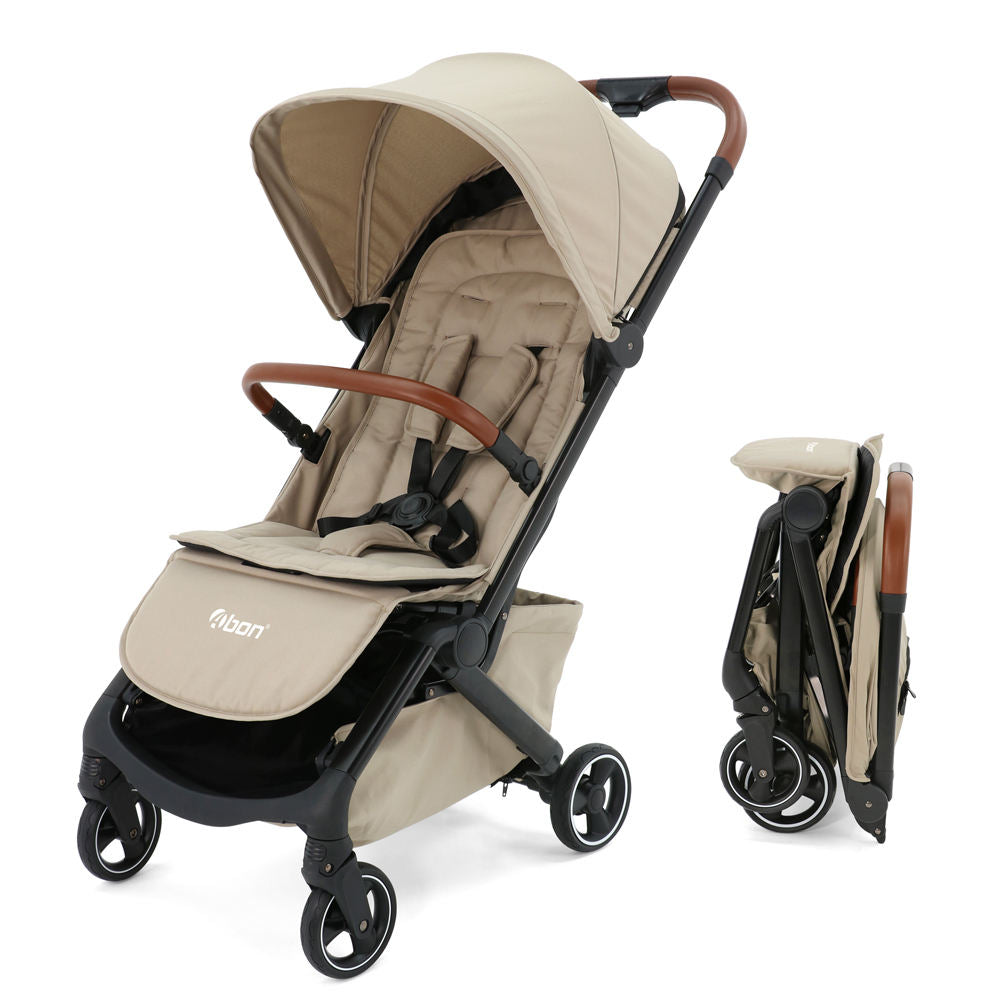 Easy-to-fold push stroller for children traveling by plane, lightweight alloy stroller