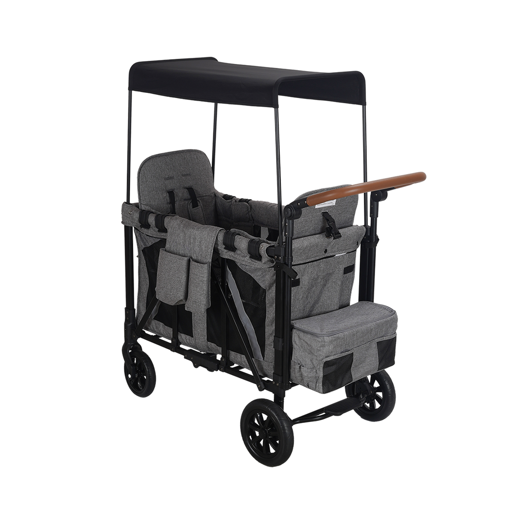 Outdoor foldable beach camping baby stroller, metal folding stroller