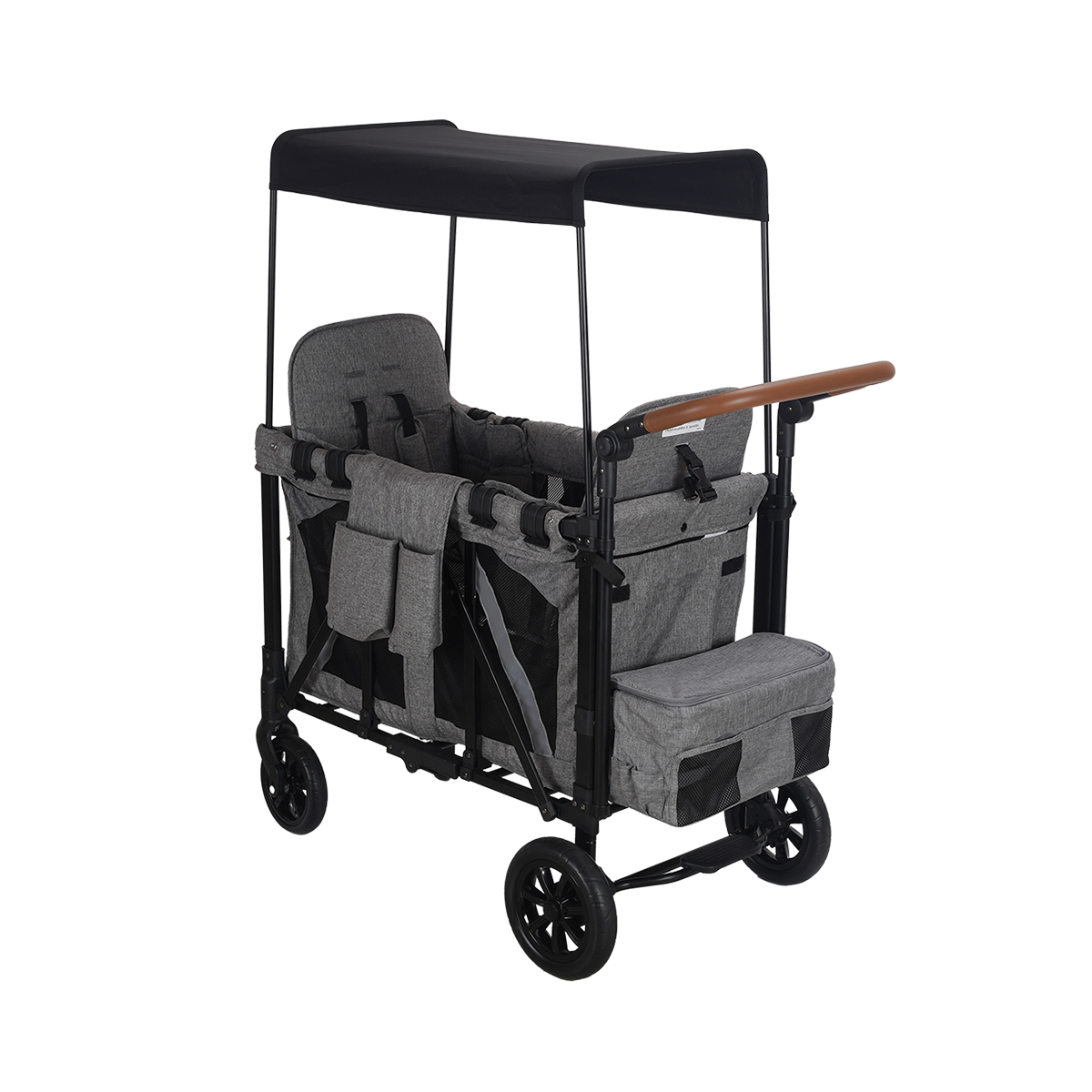 Outdoor foldable beach camping baby stroller, metal folding stroller
