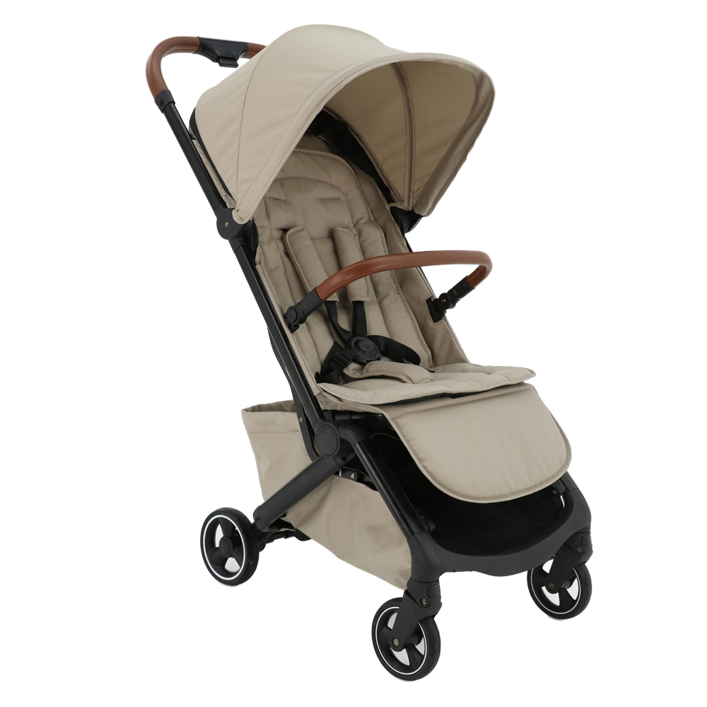 Easy-to-fold push stroller for children traveling by plane, lightweight alloy stroller