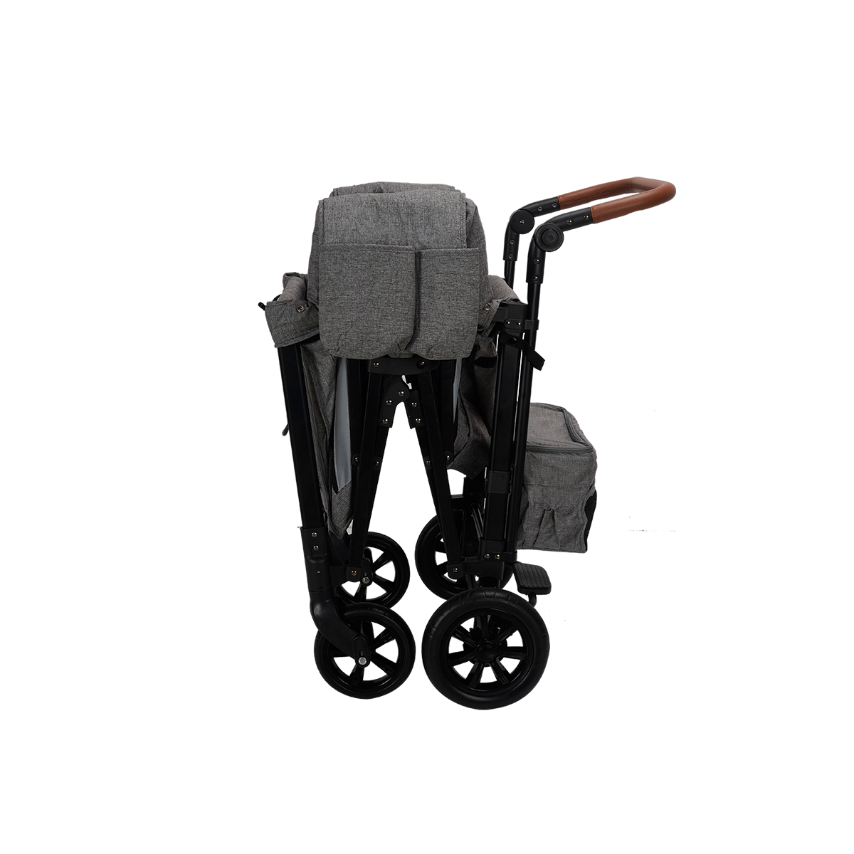 Outdoor foldable beach camping baby stroller, metal folding stroller