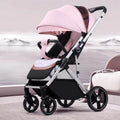 Two-way convertible lightweight folding portable baby stroller